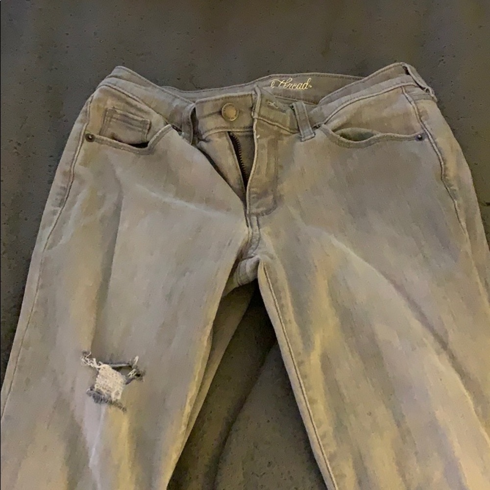 Grey jeans